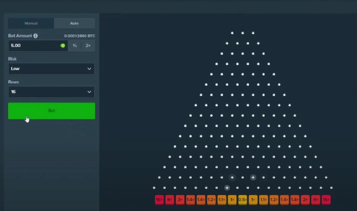 1win plinko online