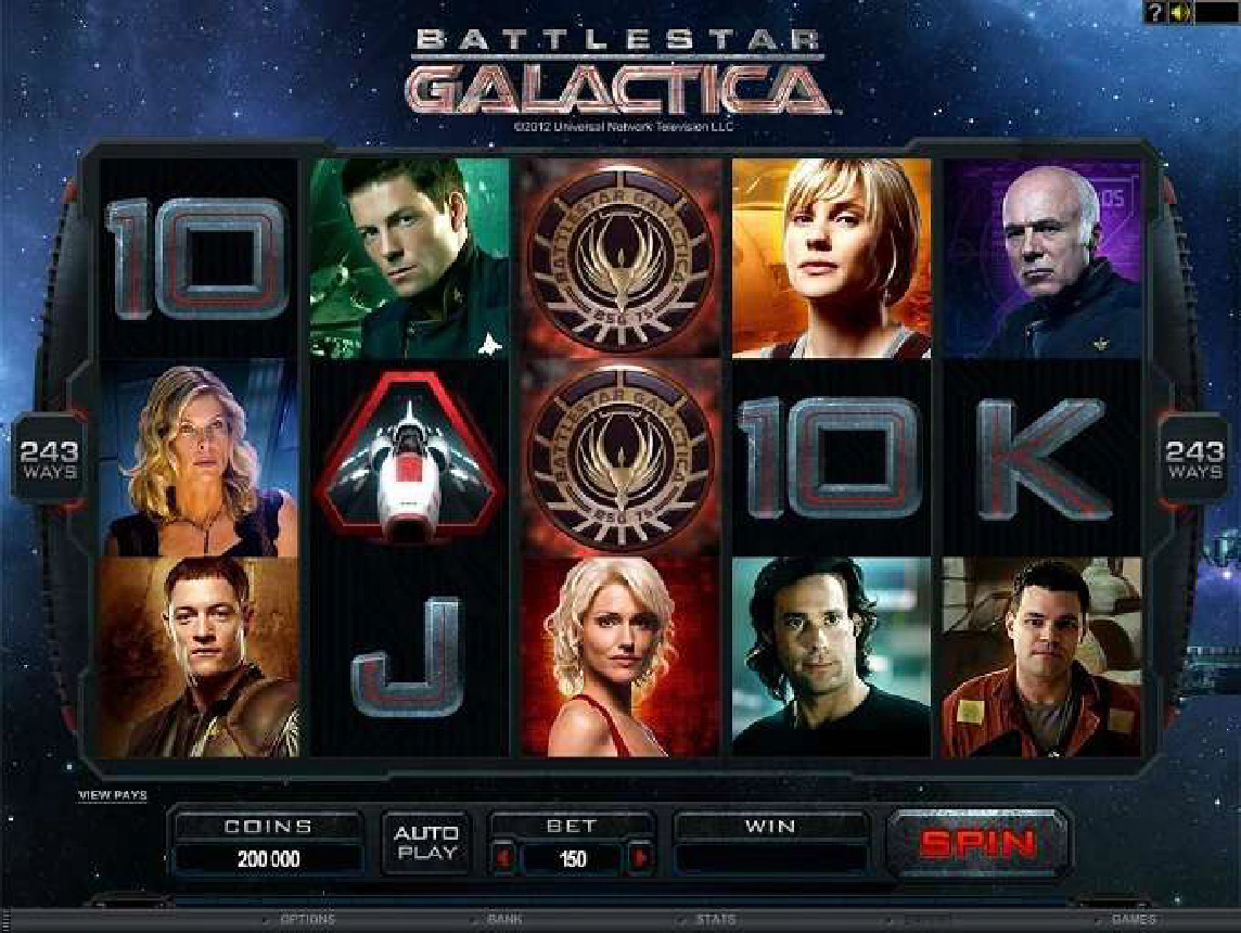 Battlestar Galactica স্লট মেশিন